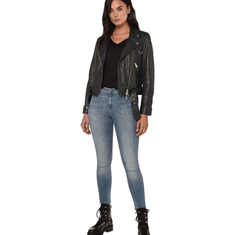 All Saints Jeans Grace Mid-Rise Body Shaping 27